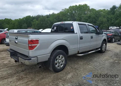 2013 Ford F150 Supercrew из США, поврежденный, VIN 1FTFW1ET3DFD73098